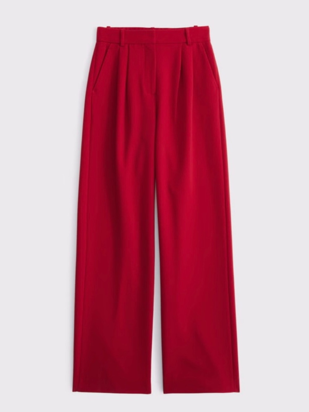 A&F - Curve Love - Sloane Tailored Wide Leg Pant